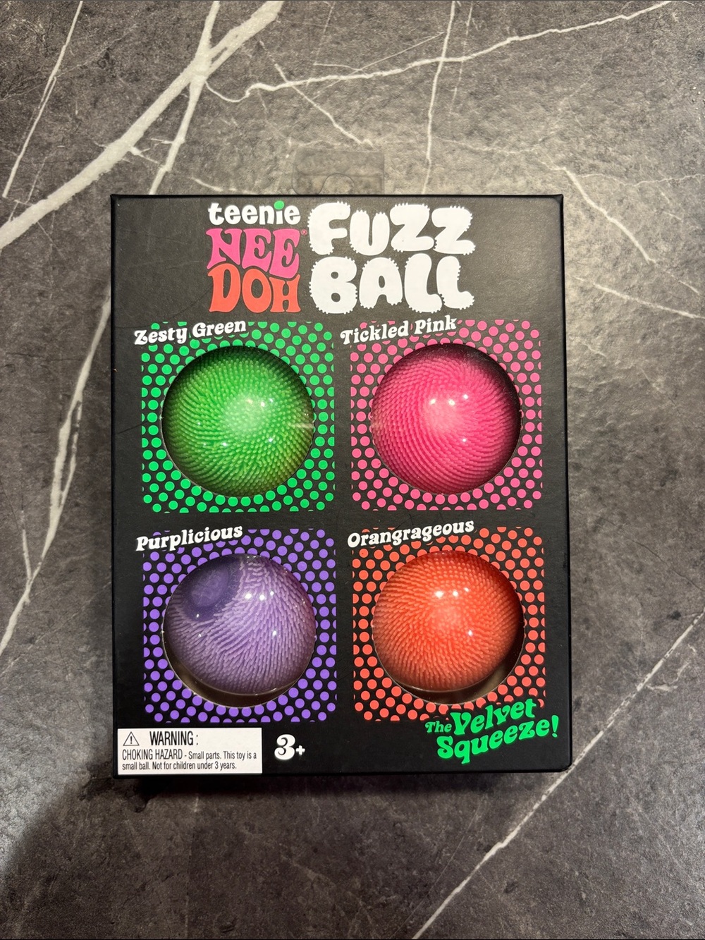 Needoh Fuzz Ball 4-Pack
